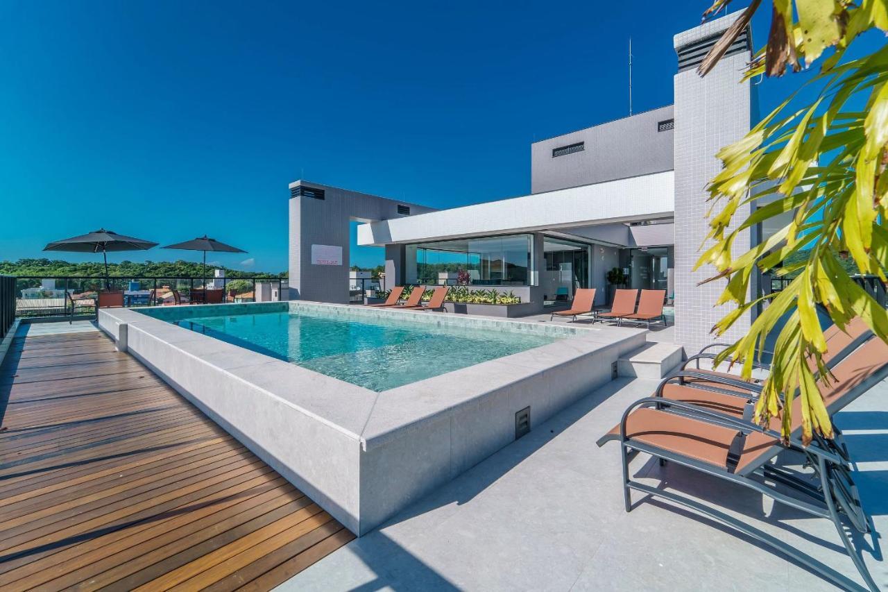 Adra 301 - Apartamento No Centro De Bombinhas - Rooftop Com Piscina E Academia - A Poucos Metros Da Praia - 外观 照片