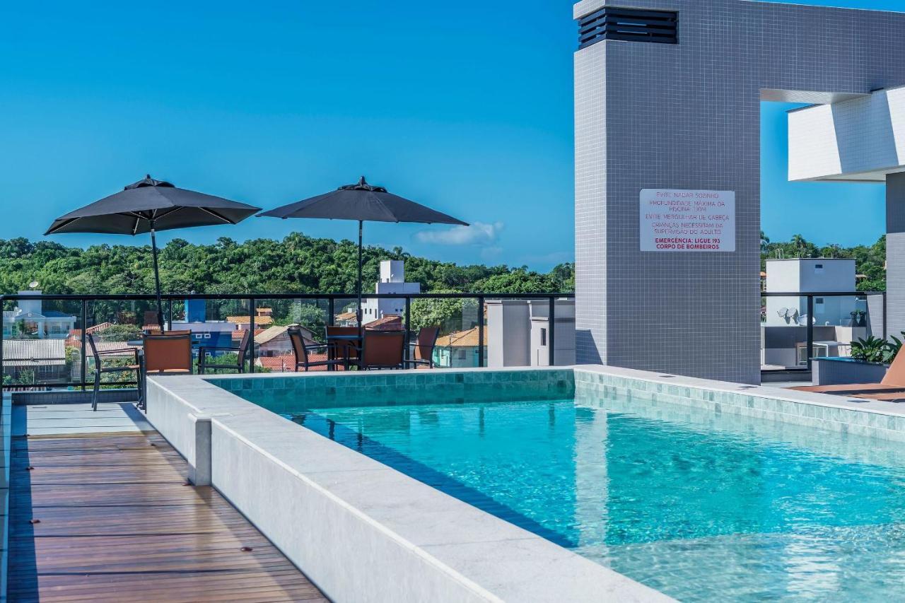Adra 301 - Apartamento No Centro De Bombinhas - Rooftop Com Piscina E Academia - A Poucos Metros Da Praia - 外观 照片
